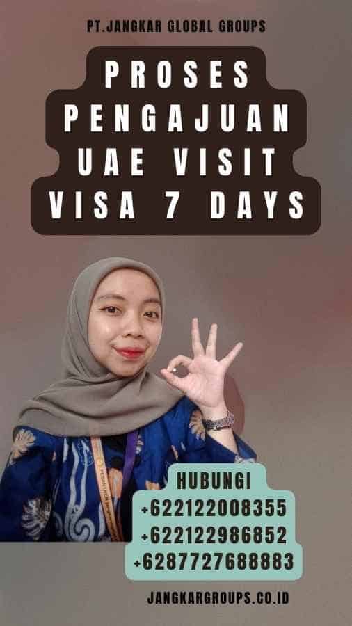 Proses Pengajuan Uae Visit Visa 7 Days