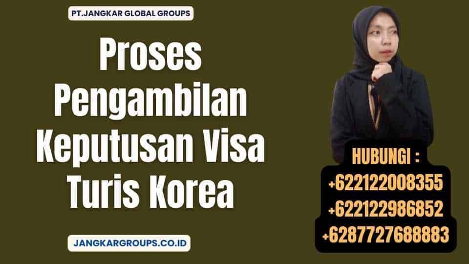 Proses Pengambilan Keputusan Visa Turis Korea