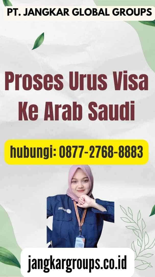 Proses Urus Visa Ke Arab Saudi