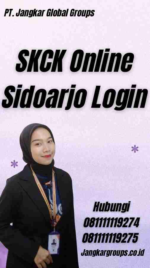 SKCK Online Sidoarjo Login