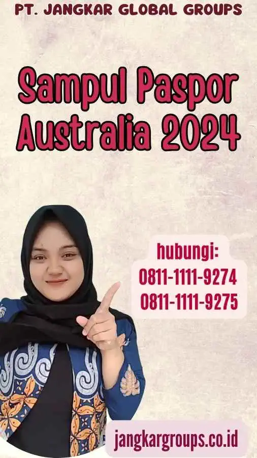 Sampul Paspor Australia 2024