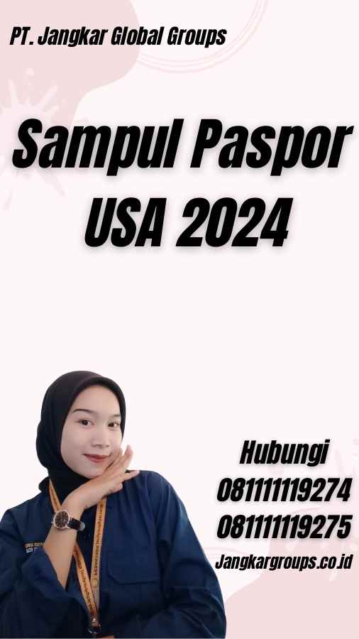 Sampul Paspor USA 2024