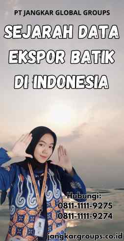 Sejarah Data Ekspor Batik di Indonesia