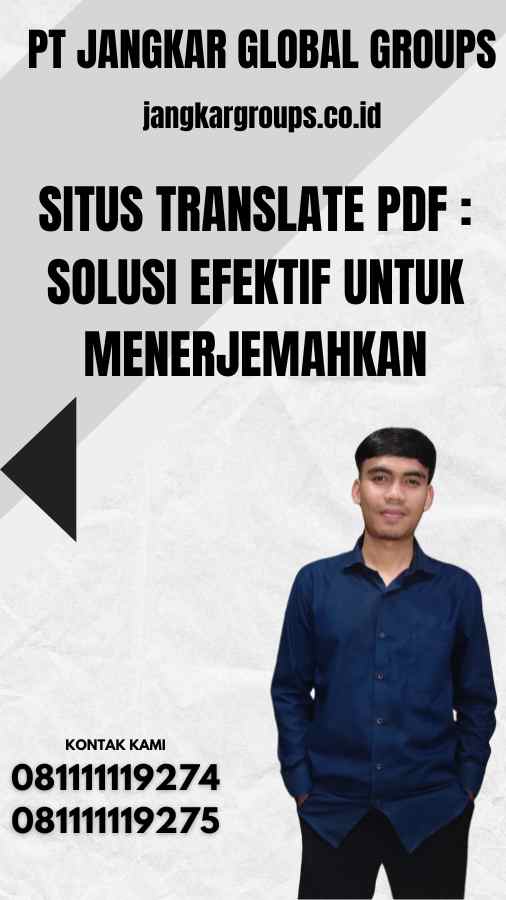 Situs Translate PDF Solusi Efektif Untuk Menerjemahkan