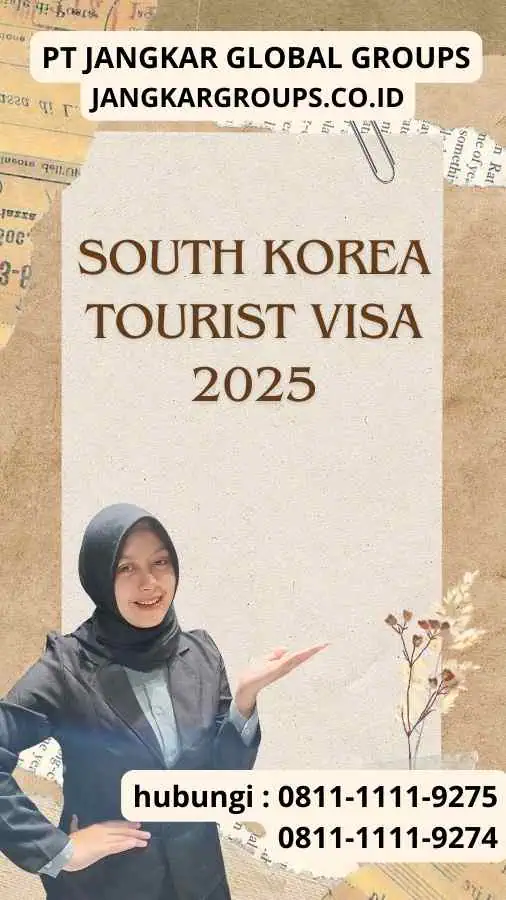 South Korea Tourist Visa 2025