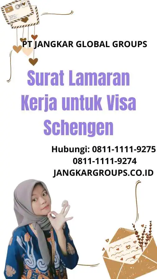 Surat Lamaran Kerja untuk Visa Schengen