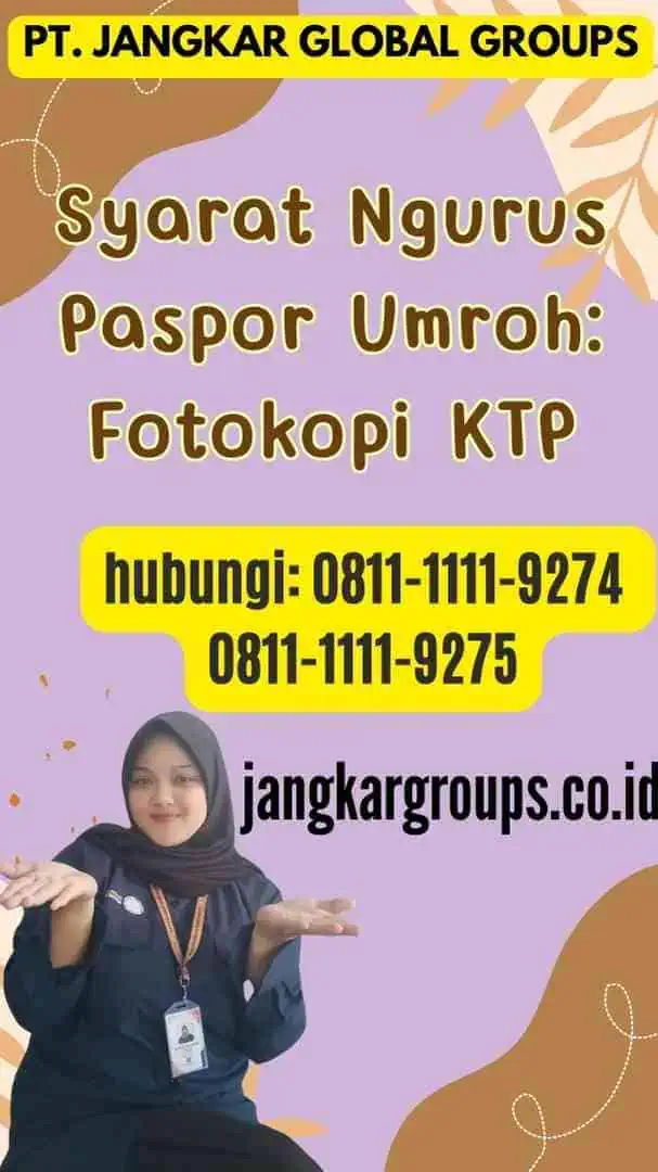 Syarat Ngurus Paspor Umroh Fotokopi KTP