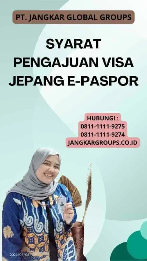 Syarat Pengajuan Visa Jepang E-Paspor