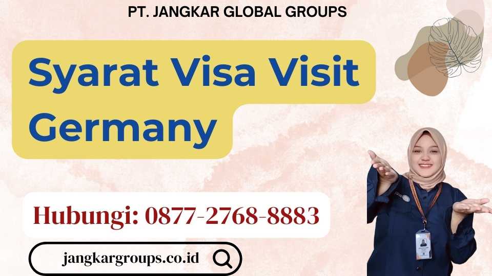 Syarat Visa Visit Germany