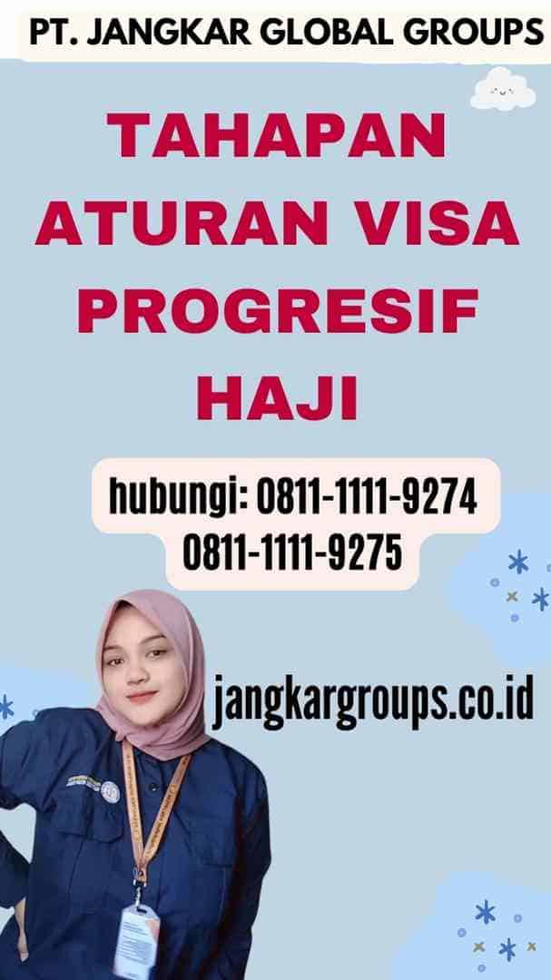 Tahapan Aturan Visa Progresif Haji