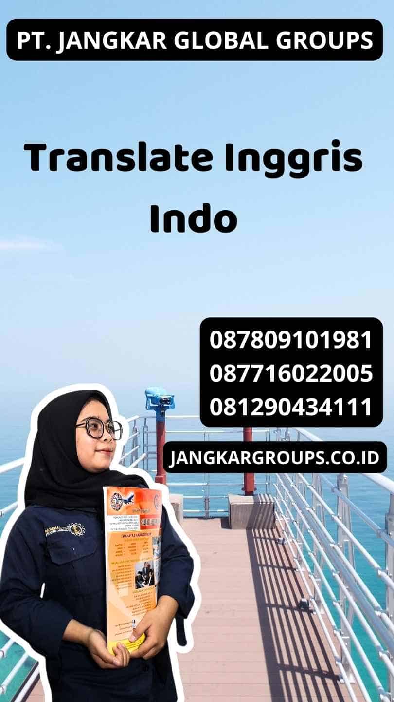 Translate Inggris Indo