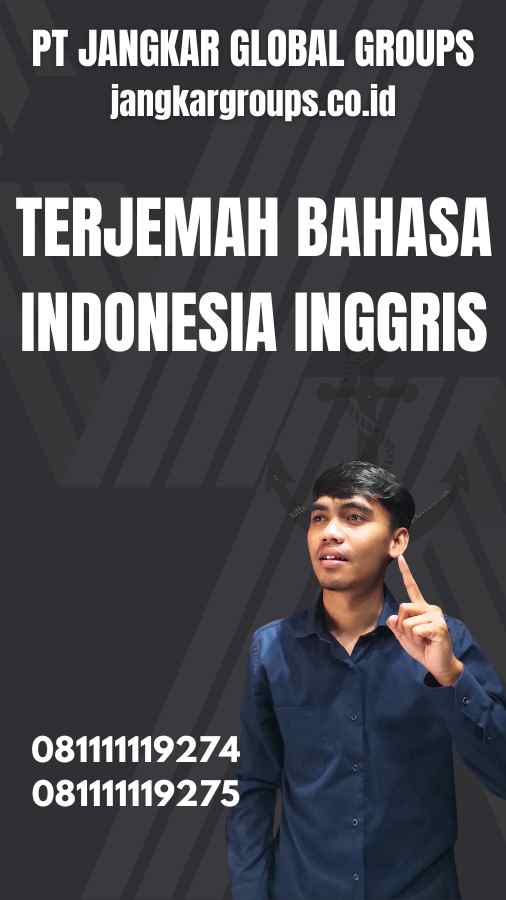 Terjemah Bahasa Indonesia Inggris