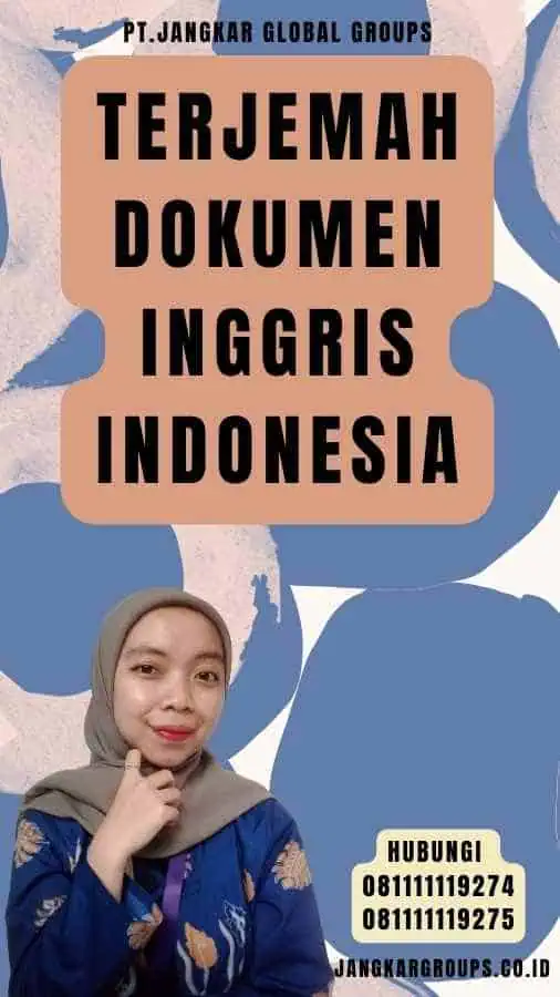 Terjemah Dokumen Inggris Indonesia