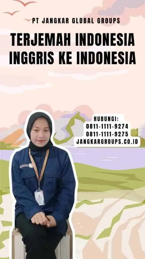 Terjemah Indonesia Inggris Ke Indonesia