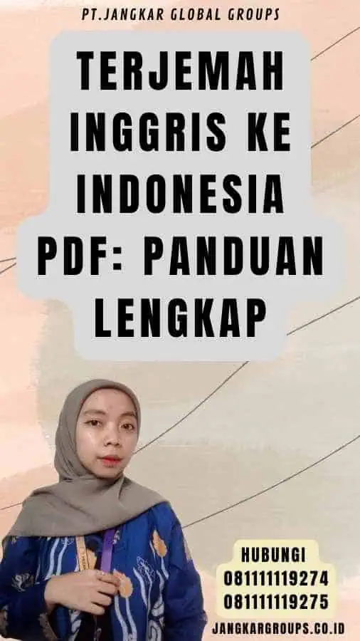 Terjemah Inggris Ke Indonesia Pdf Panduan Lengkap