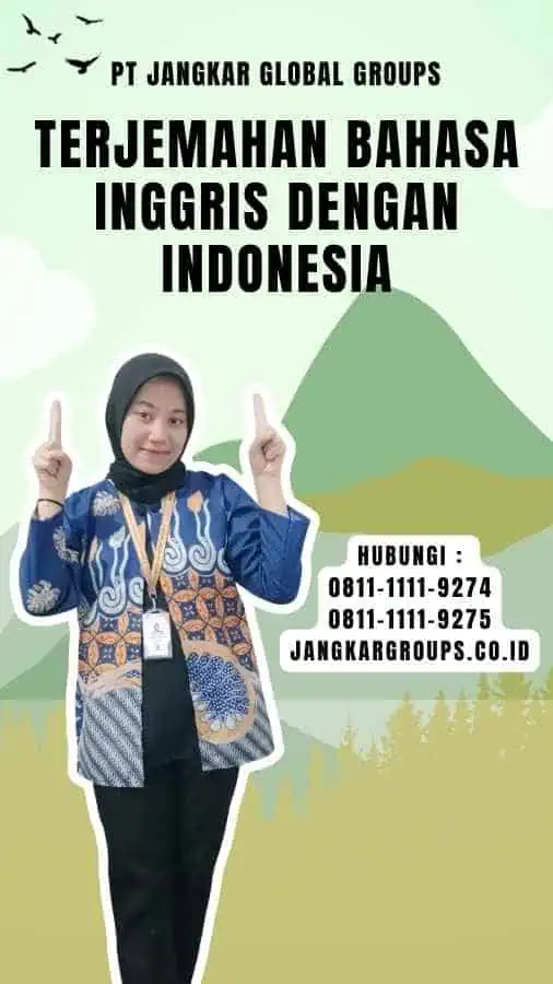 Terjemahan Bahasa Inggris Dengan Indonesia