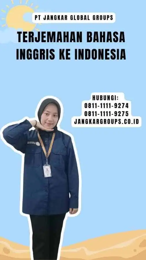 Terjemahan Bahasa Inggris Ke Indonesia