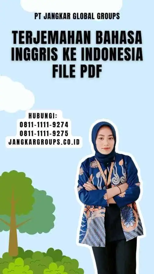 Terjemahan Bahasa Inggris ke Indonesia File PDF