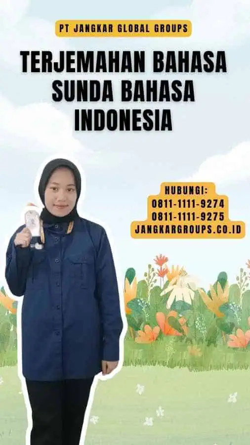 Terjemahan Bahasa Sunda Bahasa Indonesia
