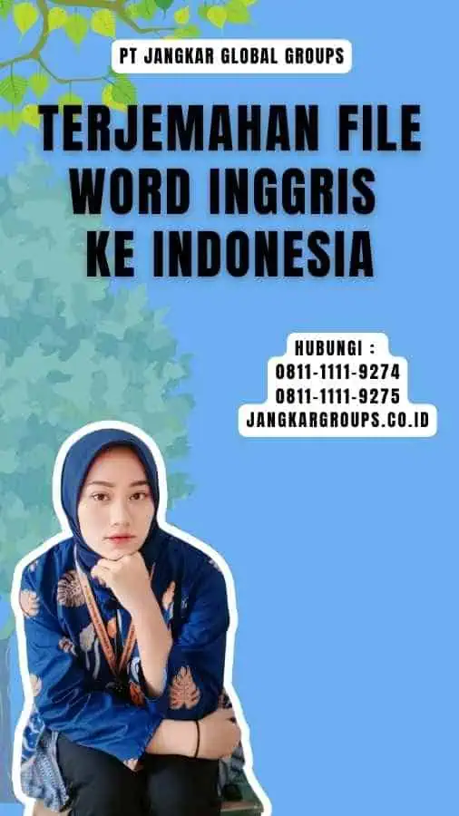 Terjemahan File Word Inggris ke Indonesia