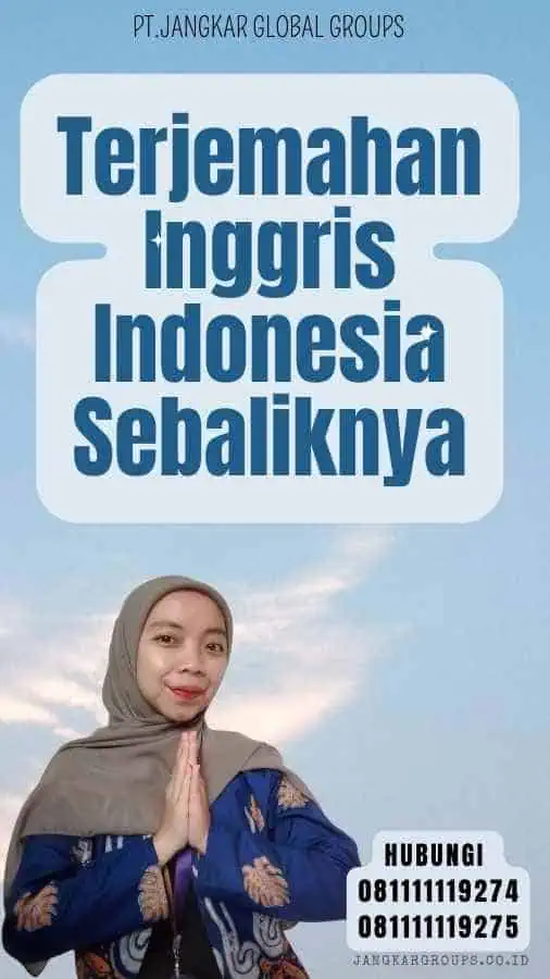 Terjemahan Inggris Indonesia Sebaliknya