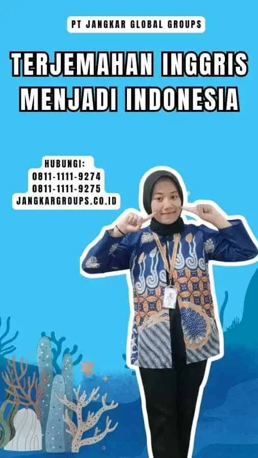 Terjemahan Inggris Menjadi Indonesia