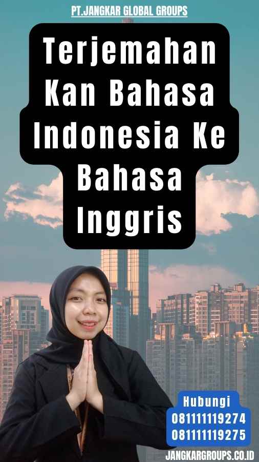Terjemahan Kan Bahasa Indonesia Ke Bahasa Inggris