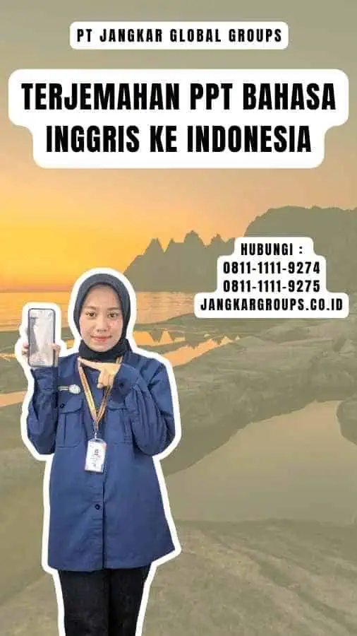 Terjemahan PPT Bahasa Inggris ke Indonesia