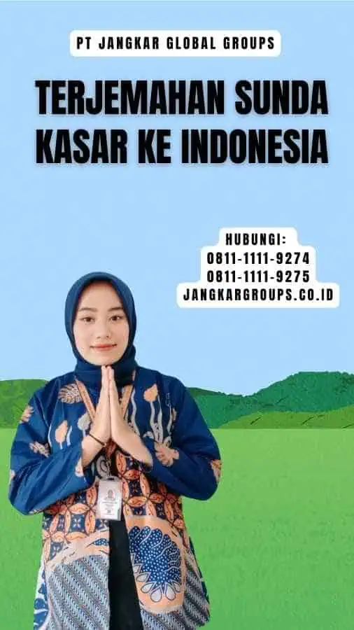 Terjemahan Sunda Kasar ke Indonesia