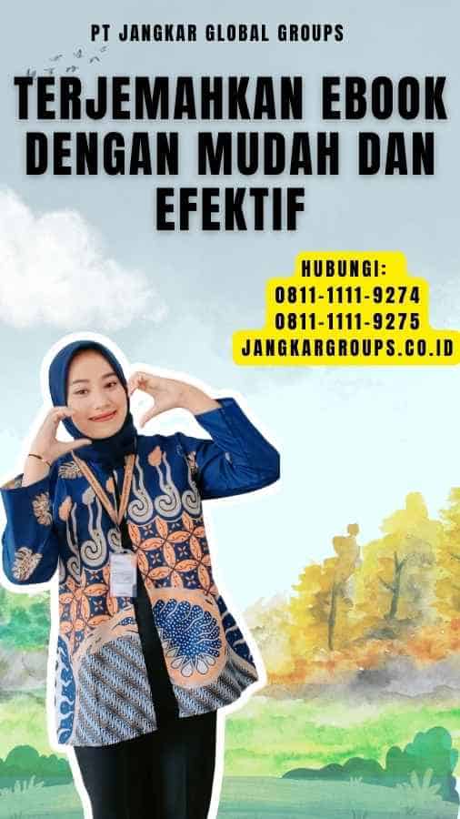 Terjemahkan Ebook dengan Mudah dan Efektif