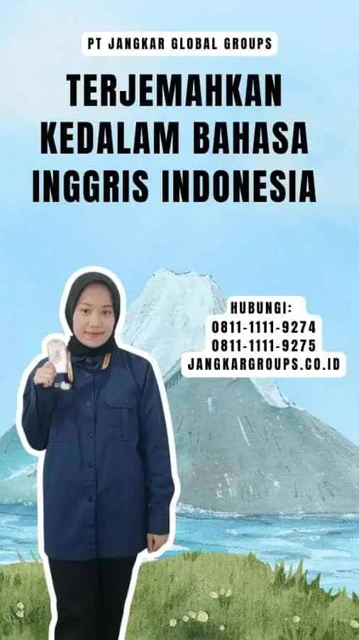 Terjemahkan Kedalam Bahasa Inggris Indonesia