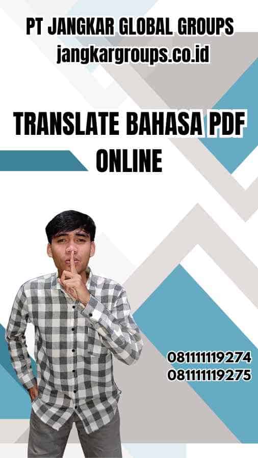 Translate Bahasa Pdf Online