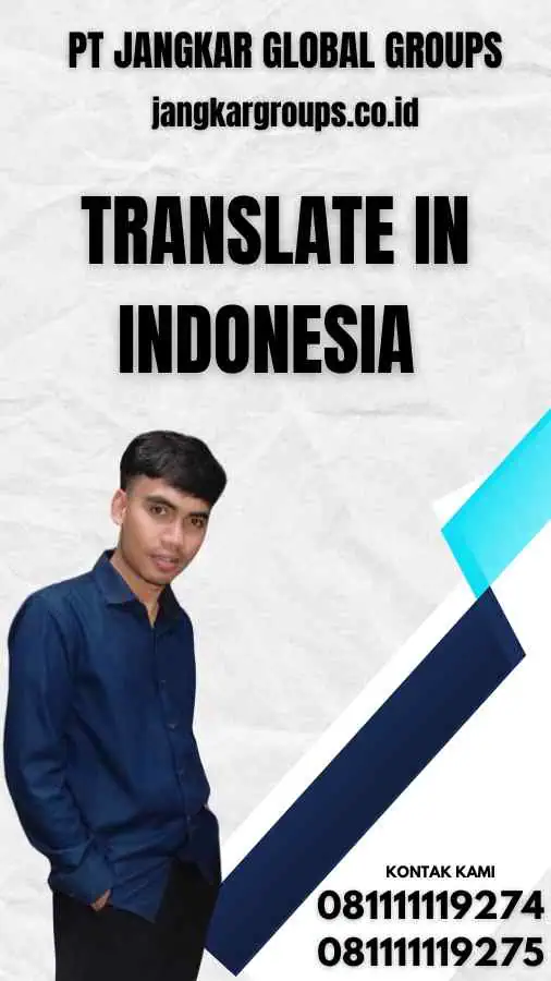 Translate In Indonesia