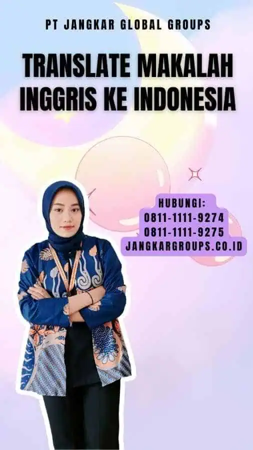 Translate Makalah Inggris Ke Indonesia