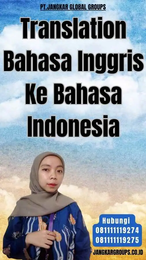 Translation Bahasa Inggris Ke Bahasa Indonesia