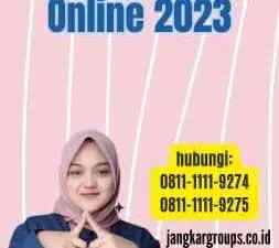 Tutorial Paspor Online 2023