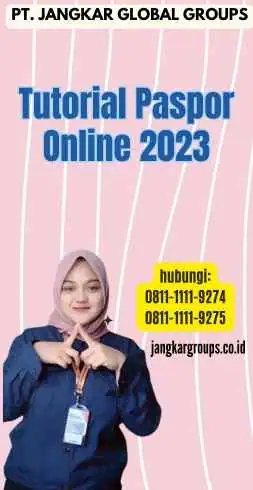 Tutorial Paspor Online 2023