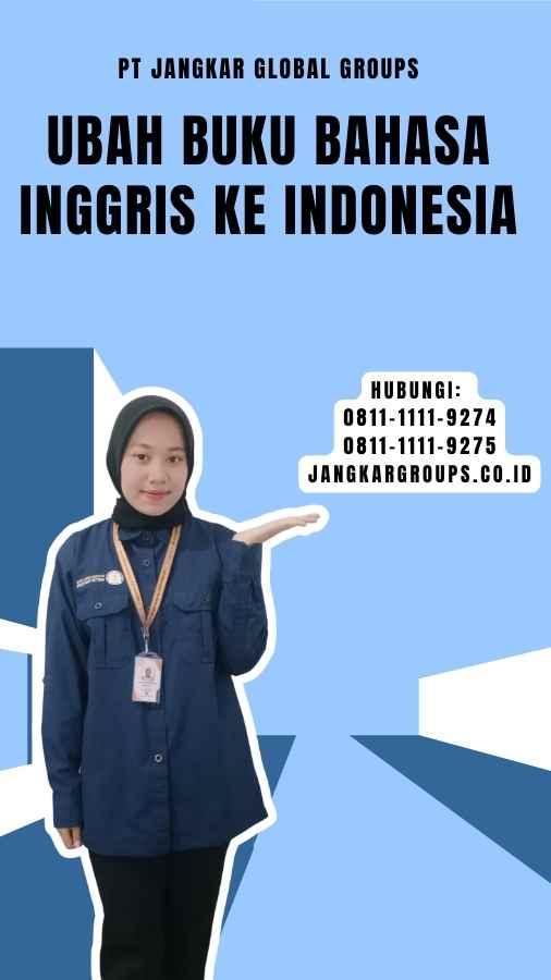 Ubah Buku Bahasa Inggris Ke Indonesia