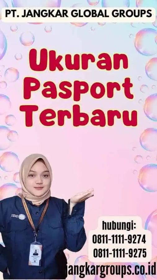 Ukuran Pasport Terbaru