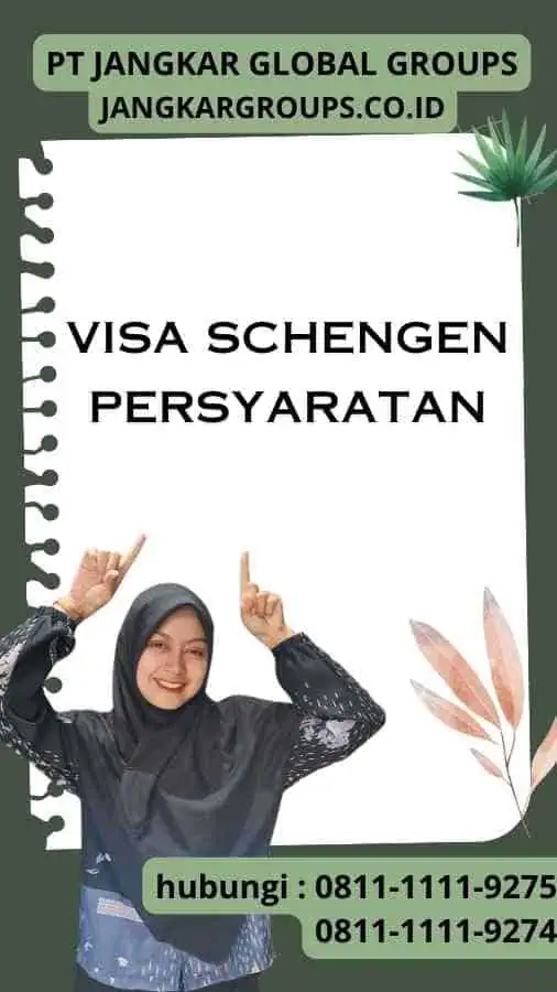 Visa Schengen Persyaratan
