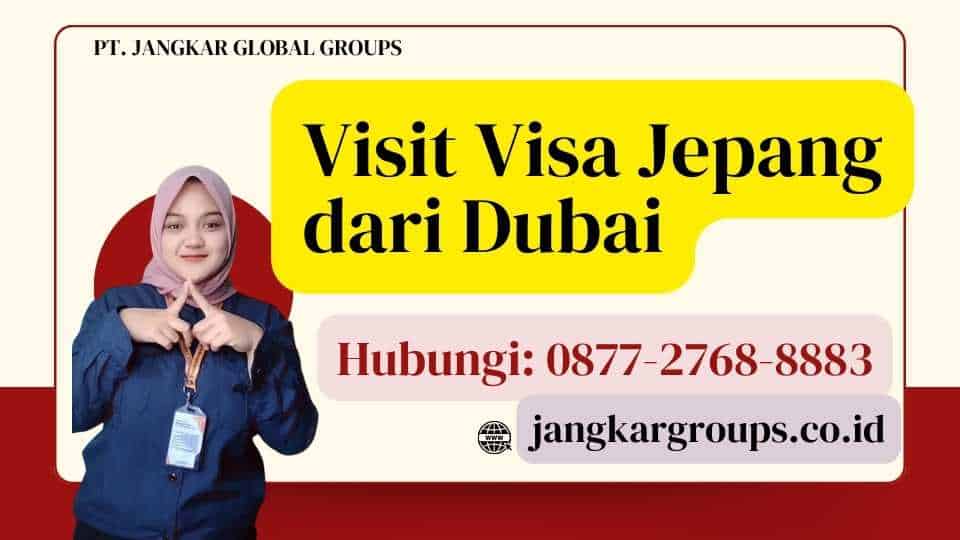 Visit Visa Jepang dari Dubai