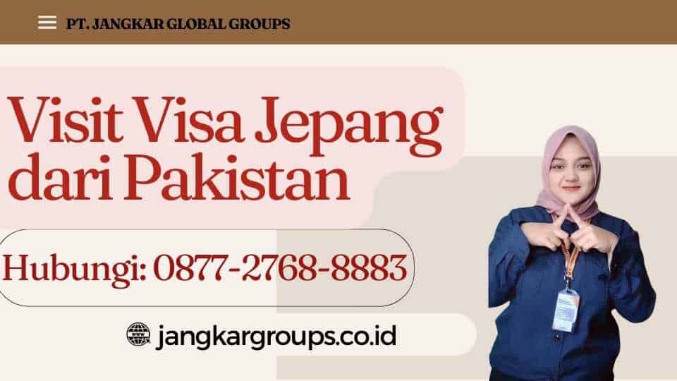 Visit Visa Jepang dari Pakistan