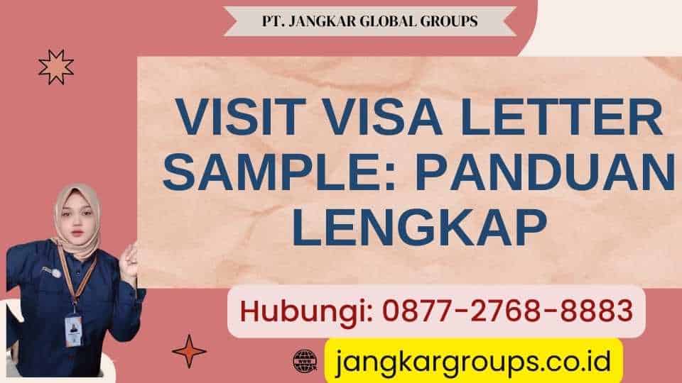 Visit Visa Letter Sample Panduan Lengkap