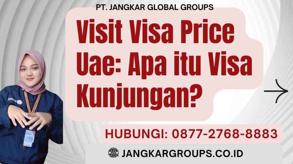 Visit Visa Price Uae Apa itu Visa Kunjungan