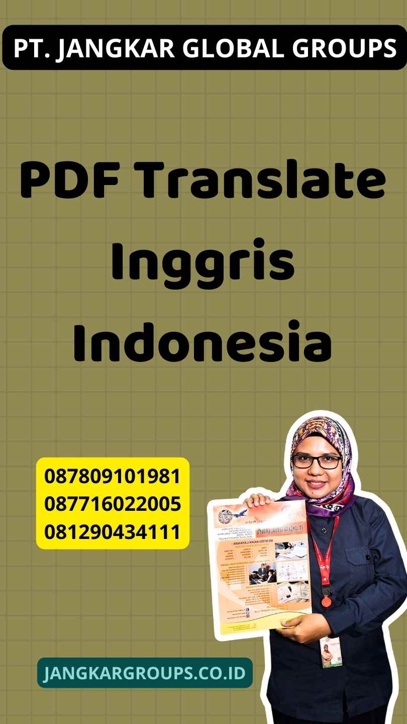PDF Translate Inggris Indonesia