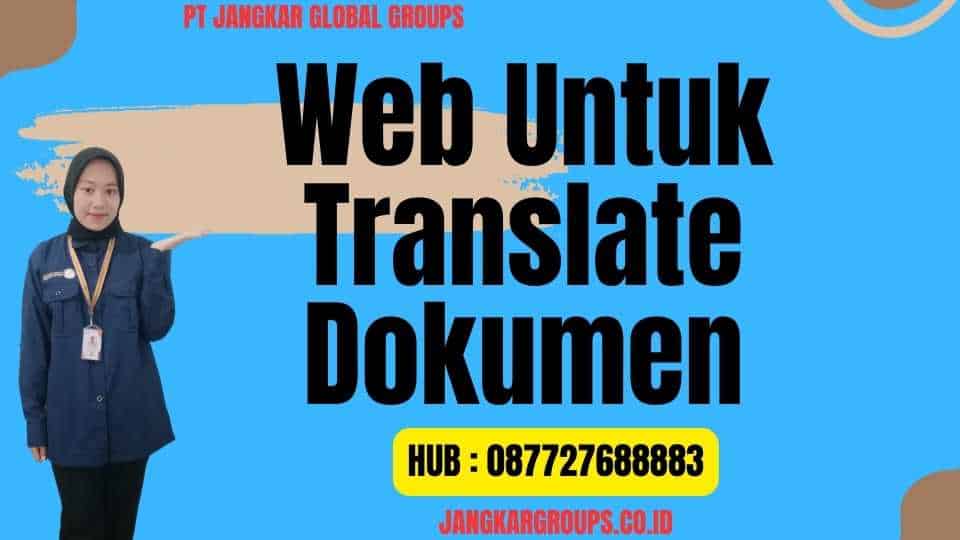 Web Untuk Translate Dokumen