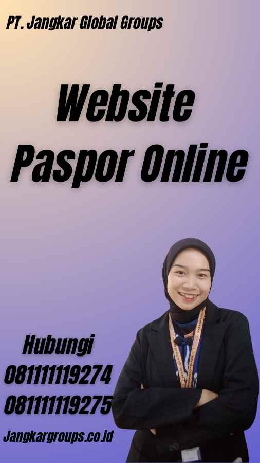Website Paspor Online