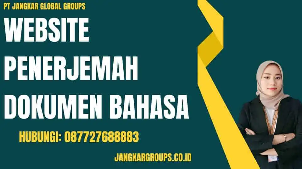 Website Penerjemah Dokumen Bahasa