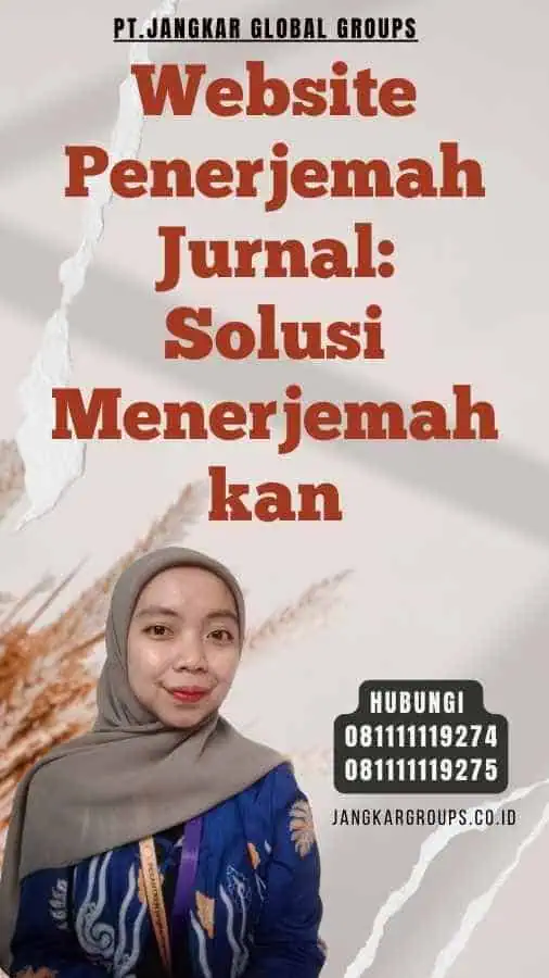 Website Penerjemah Jurnal Solusi Menerjemahkan