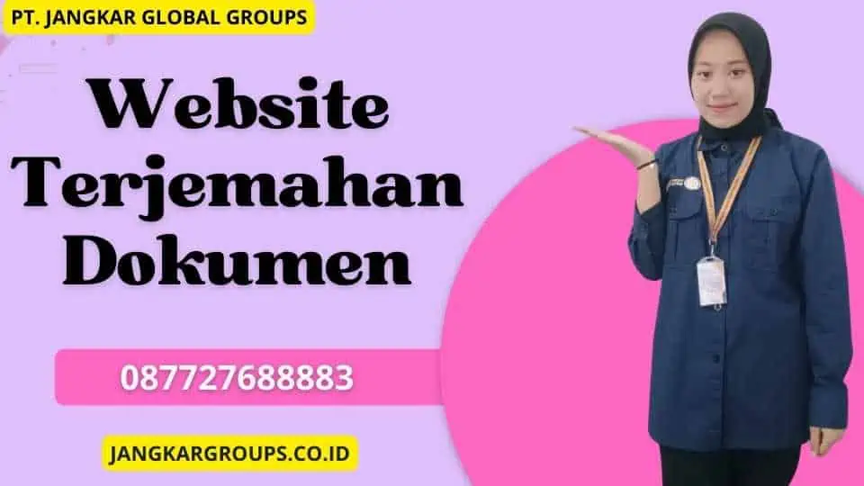 Website Terjemahan Dokumen